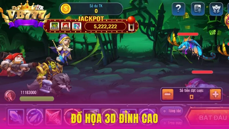 Đồ họa trong game được đầu tư kỹ lưỡng