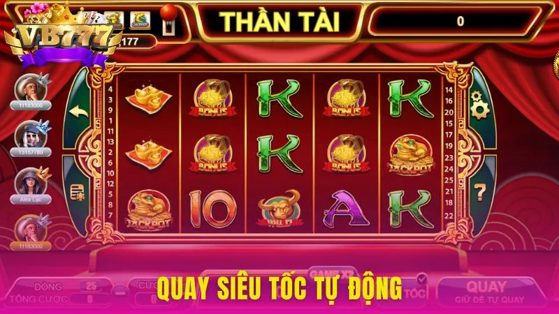 Game có tính năng quay hũ siêu tốc giúp tiết kiệm thời gian