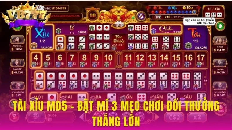 tài xỉu MD5